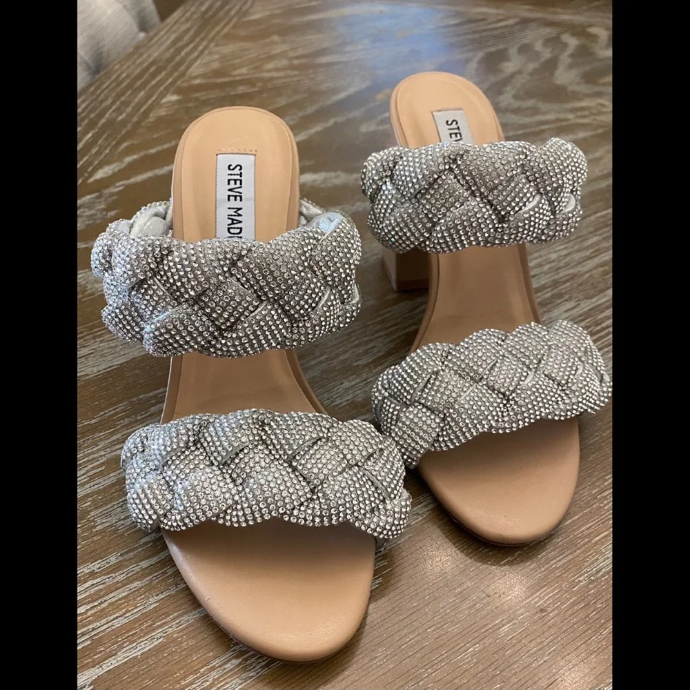 Steve Madden Braided Heels - Picture 7 of 10